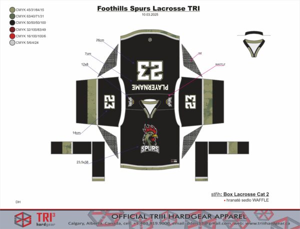 SpurElite Black Camo Dominator Jersey