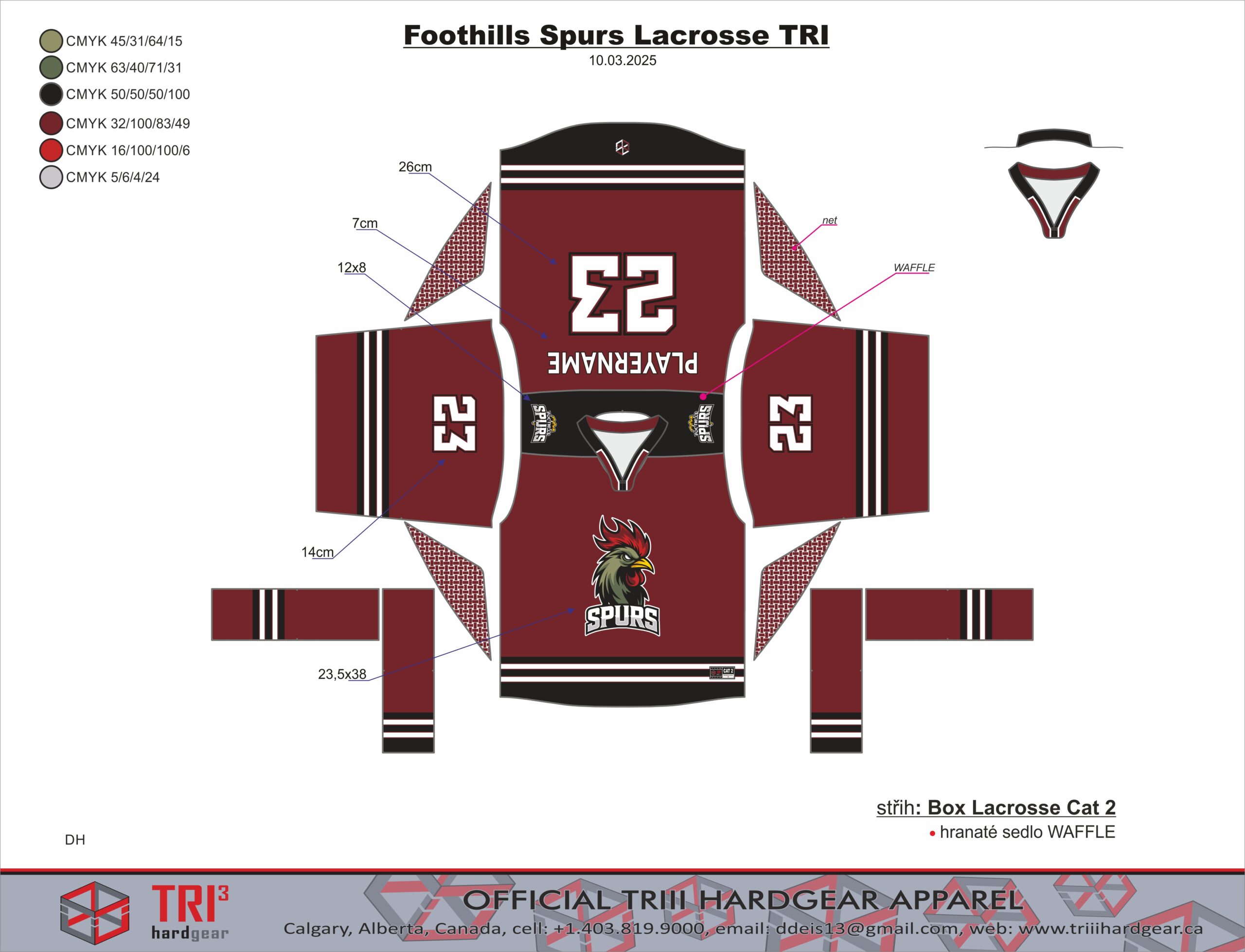 SpurElite Legacy Red Impact Jersey - Image 2