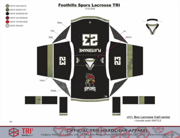 SpurElite Black Camo Dominator Jersey
