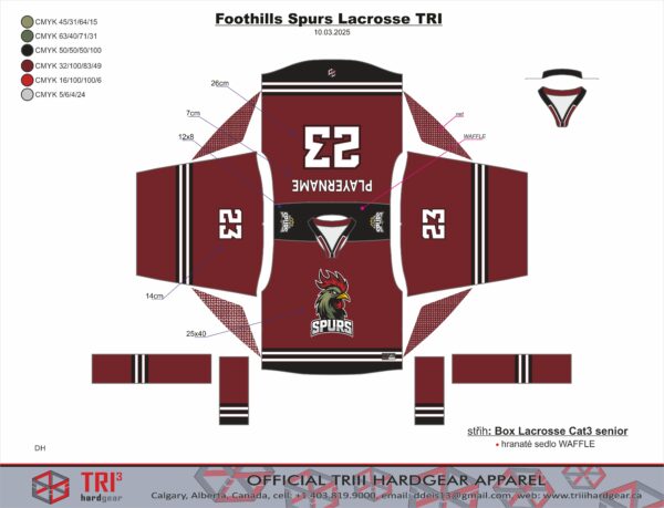 SpurElite Legacy Red Impact Jersey