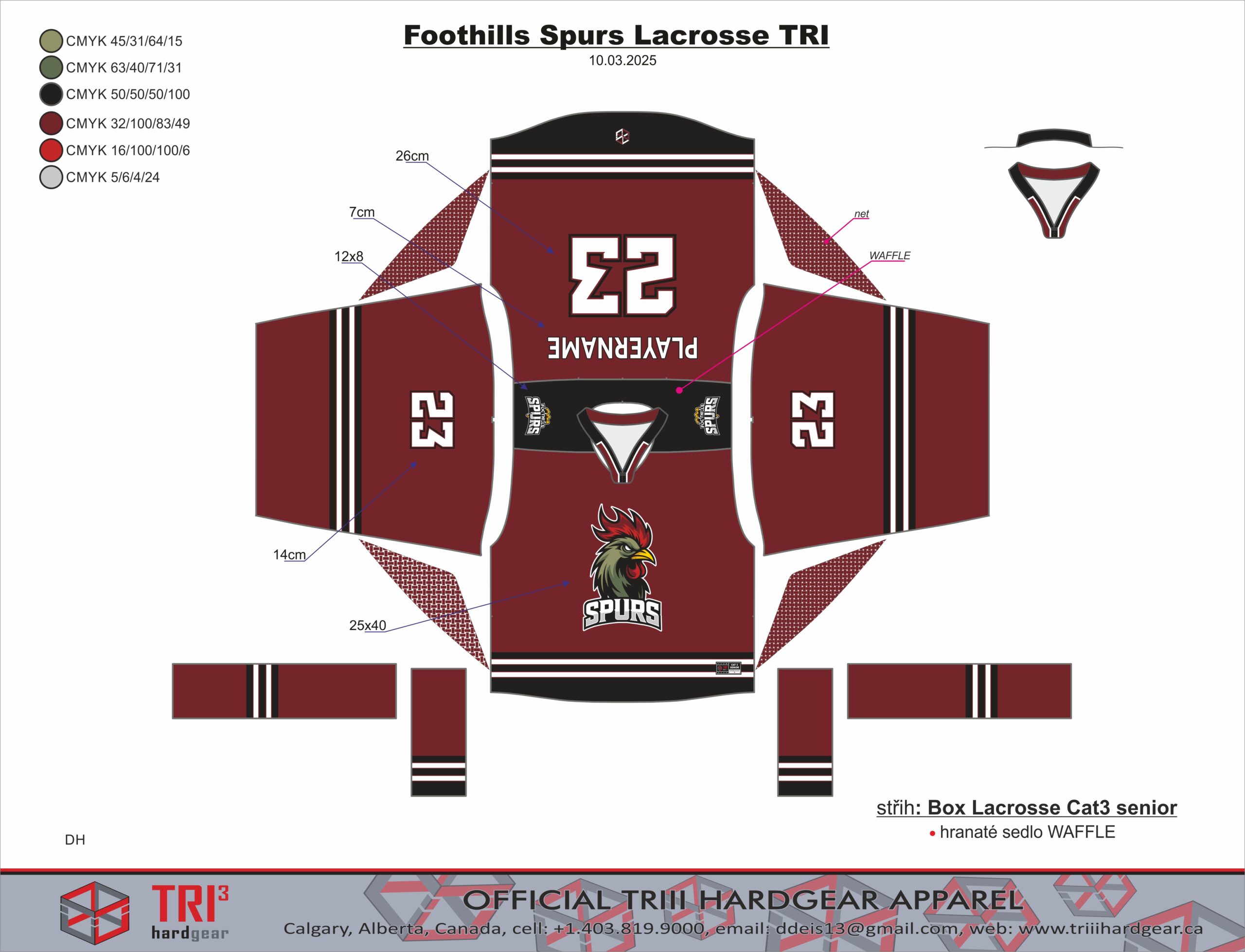 SpurElite Legacy Red Impact Jersey - Image 3