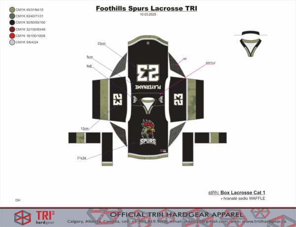 SpurElite Black Camo Dominator Jersey